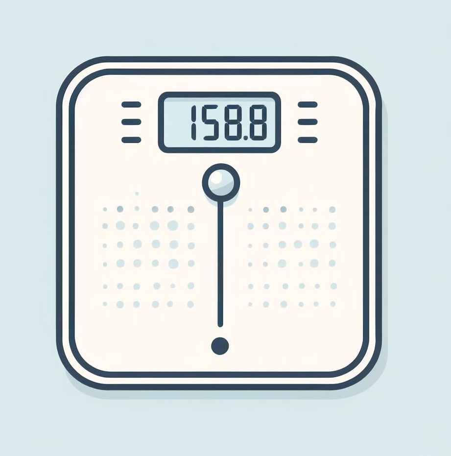 A picture of a digital scale.